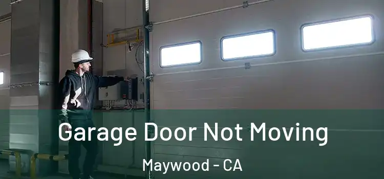  Garage Door Not Moving Maywood - CA
